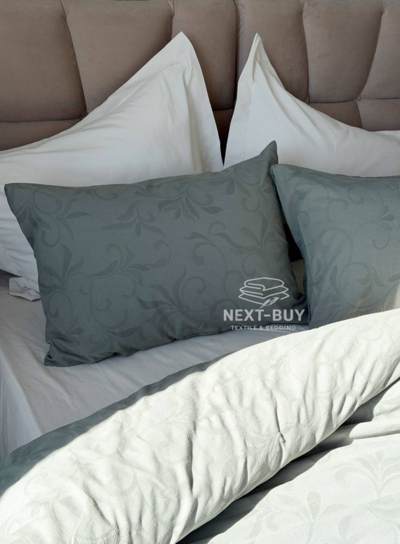 Постільна білизна з вареної бавовни з жакардовим плетінням Saheser MODEL FAYEL Євро | Туреччина