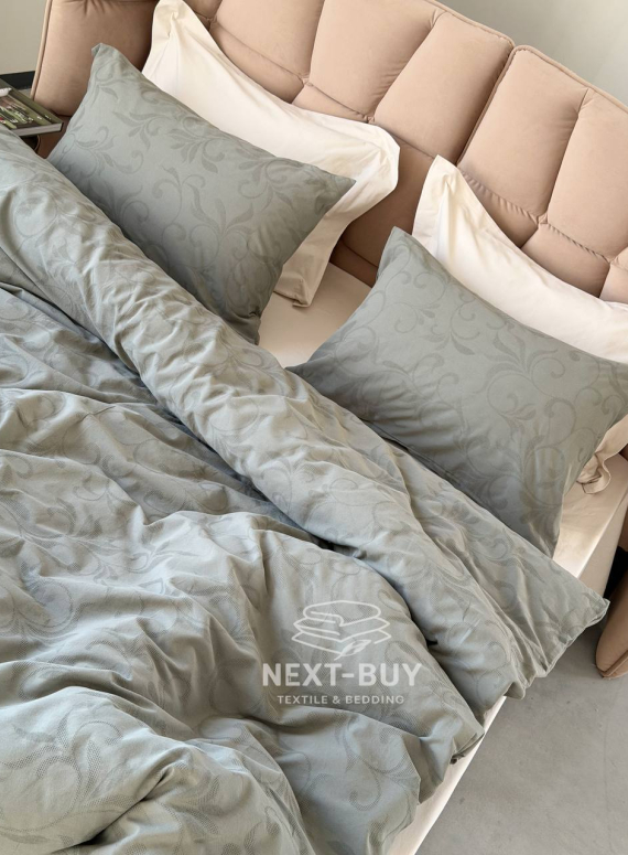 Постільна білизна з вареної бавовни з жакардовим плетінням Saheser MODEL FAYEL Євро | Туреччина