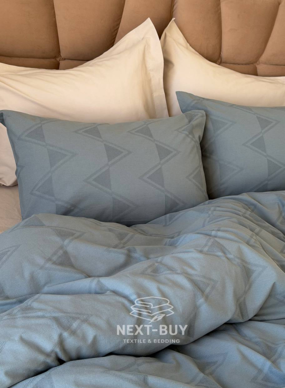 Постільна білизна з вареної бавовни з жакардовим плетінням Saheser MODEL ASTRID Євро | Туреччина