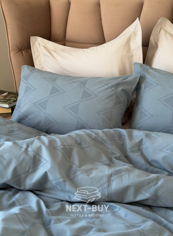 Постільна білизна з вареної бавовни з жакардовим плетінням Saheser MODEL ASTRID Євро | Туреччина