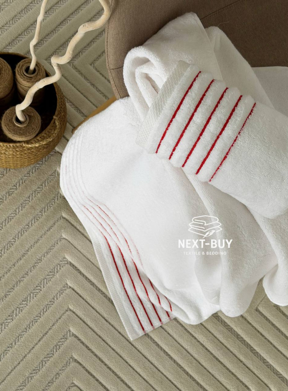 Набір махрових рушників 2 шт Red Line 50*90 см, 70*140 см Туреччина