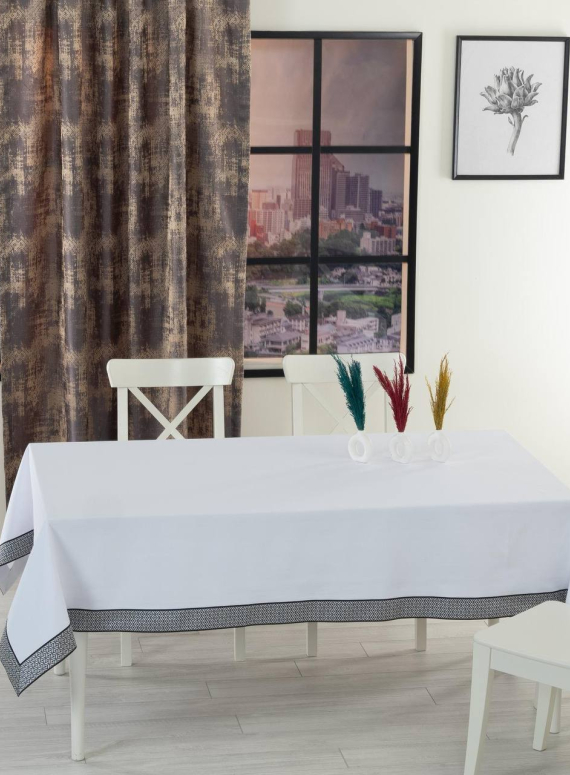 Скатертина для столу TABE Alba 150х220 Туреччина
