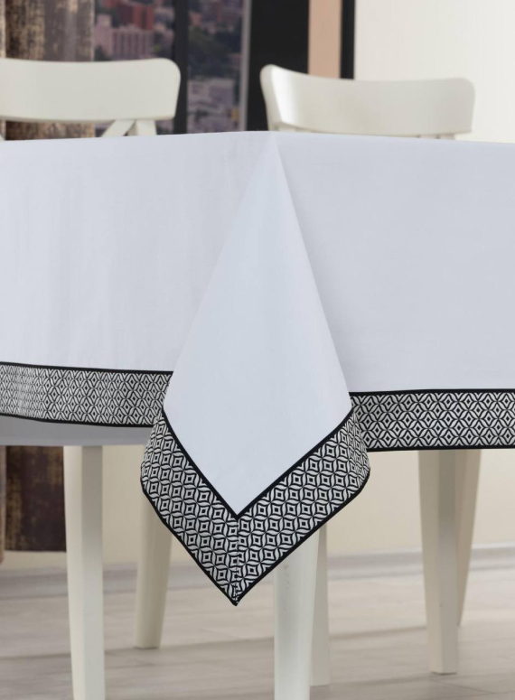 Скатертина для столу TABE Alba 150х220 Туреччина