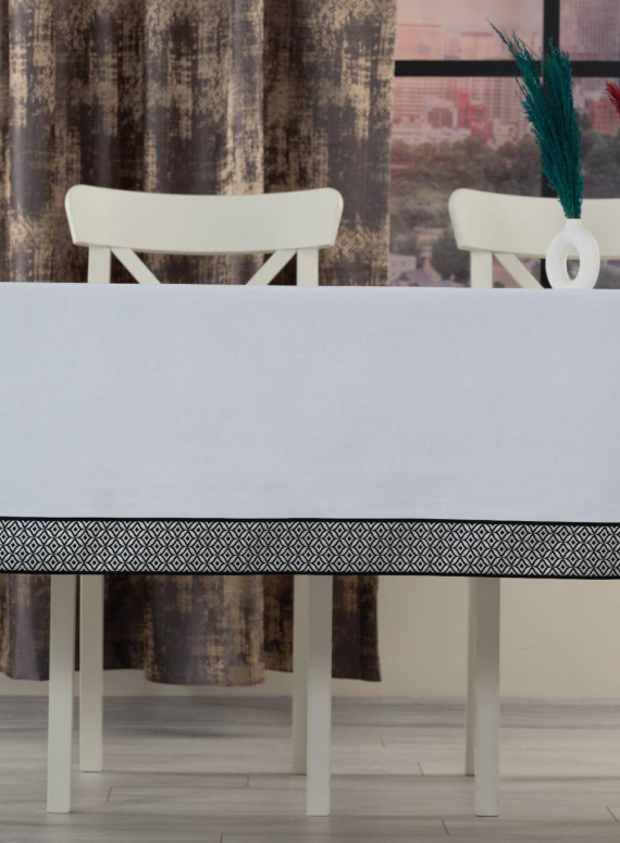 Скатертина для столу TABE Alba 150х220 Туреччина