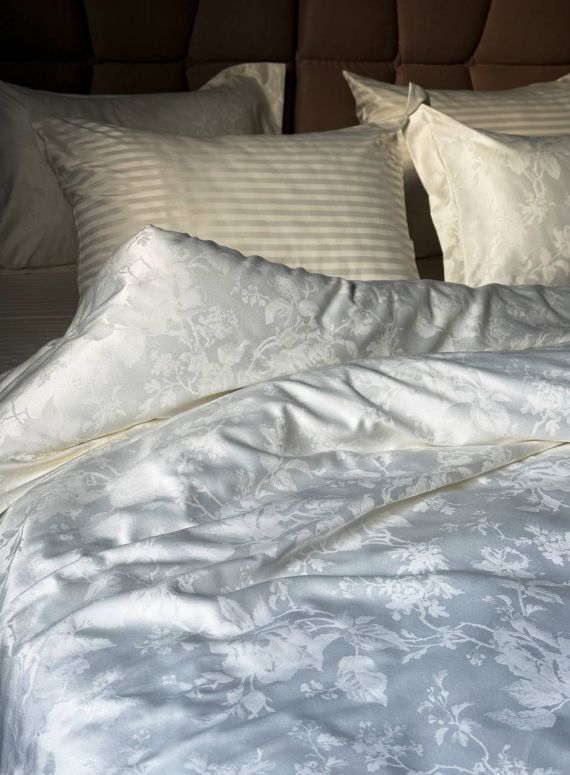 Постільна білизна Maison D'or Ruby Ecru 200x220см бамбук жаккард