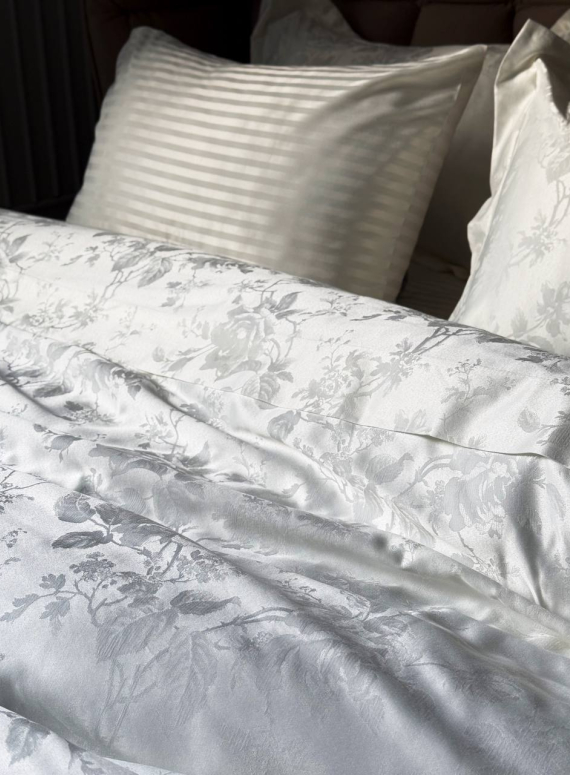 Постільна білизна Maison D'or Ruby Ecru 200x220см бамбук жаккард