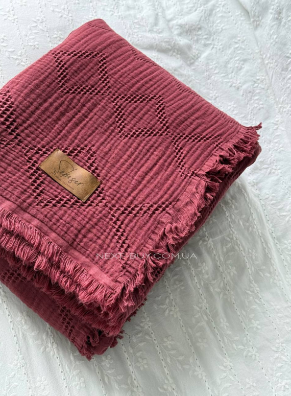 Муслінове покривало Saheser Oscar bordo євро Туреччина