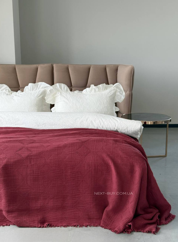 Муслінове покривало Saheser Oscar bordo євро Туреччина