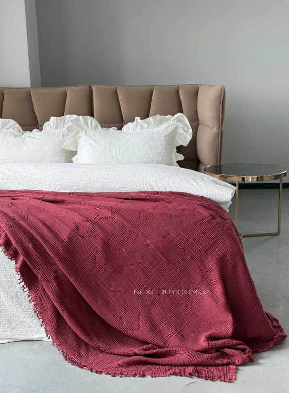 Муслінове покривало Saheser Oscar bordo євро Туреччина