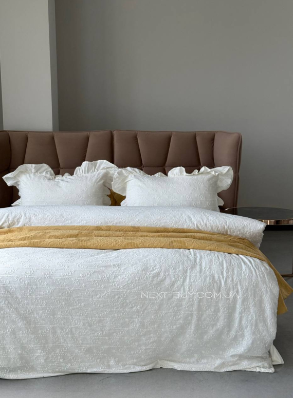 Жакардове покривало з наволочками Saheser Italo sari євро Туреччина