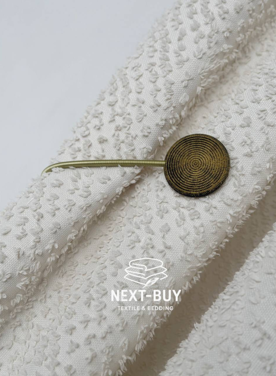 Магніт Золотий металевий підхват для штор Туреччина