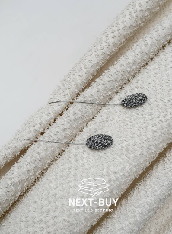 Шторний магніт на тросі сірого кольору Туречинна