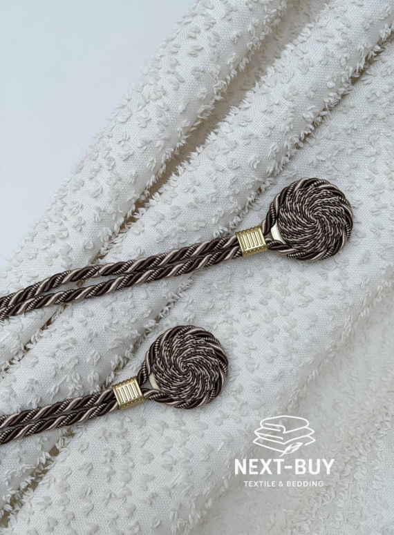 Магнітний підхват для штор шоколадний Туречинна