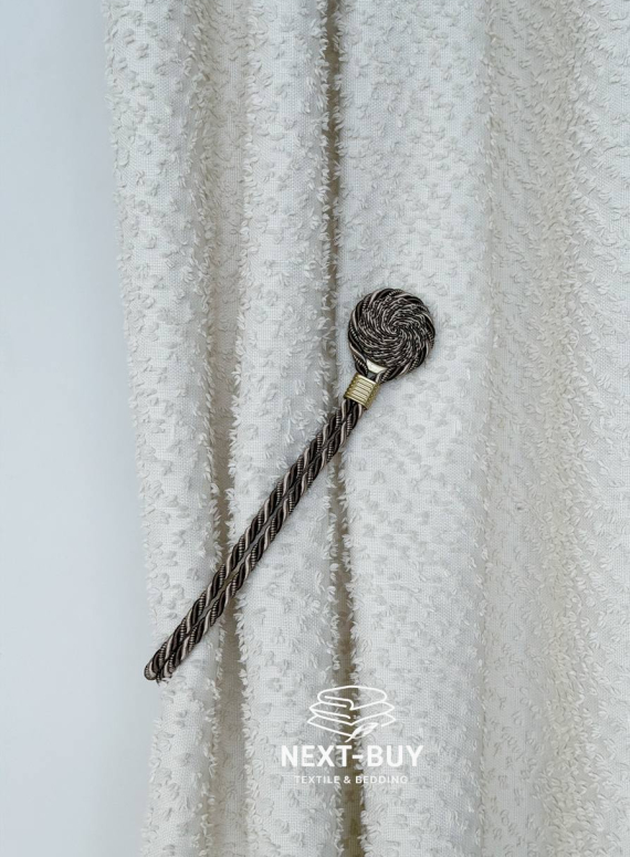 Магнітний підхват для штор шоколадний Туречинна