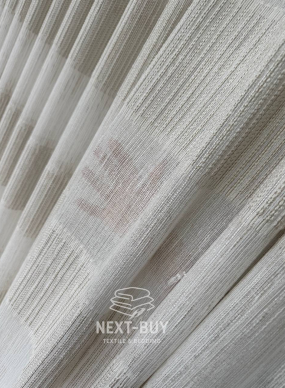 Фактурна тюль-штора Milano Harmony Beige Італія