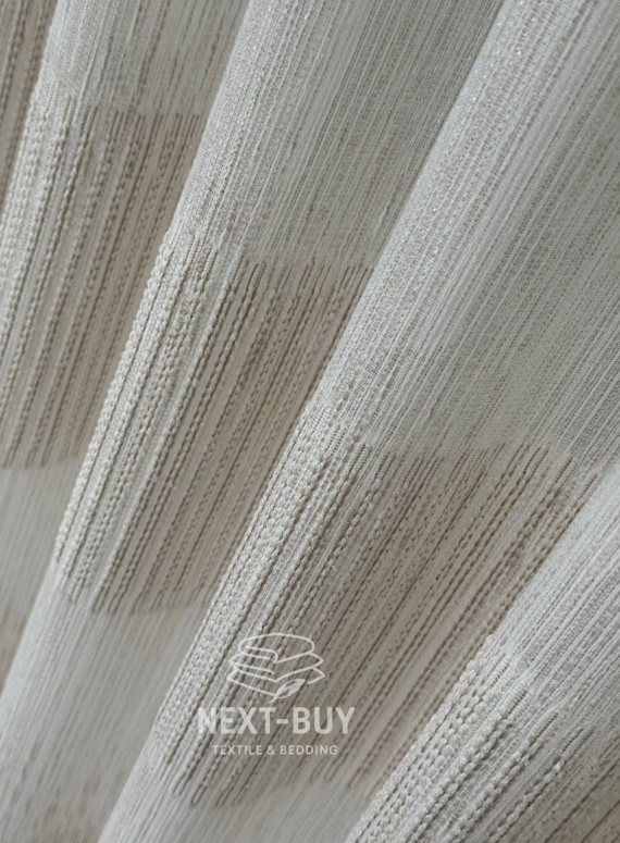 Фактурна тюль-штора Milano Harmony Beige Італія