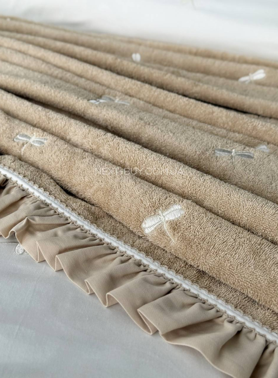 Maison D`or Les Azzures beige Bed Cover махрове покривало 220х240