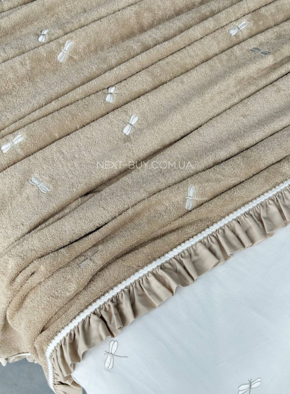 Maison D`or Les Azzures beige Bed Cover махрове покривало 220х240