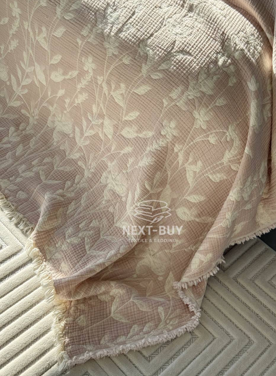 Муслиновое покрывало Misty Garden Pudra евро Турция