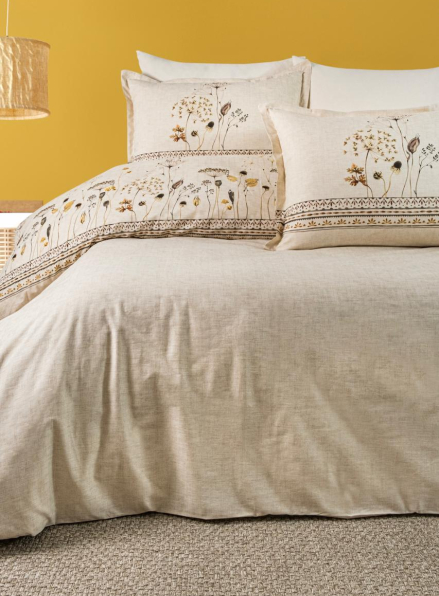 Постільна білизна Saheser Taren євро 200х220 jacquard