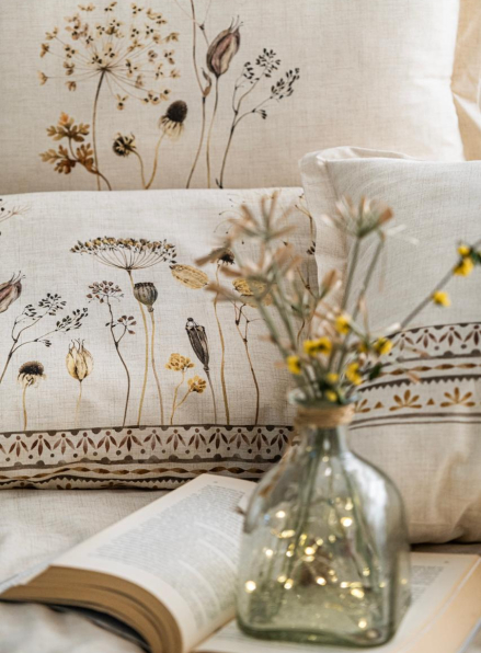 Постільна білизна Saheser Taren євро 200х220 jacquard