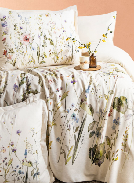 Постільна білизна Saheser Valeri євро 200х220 jacquard