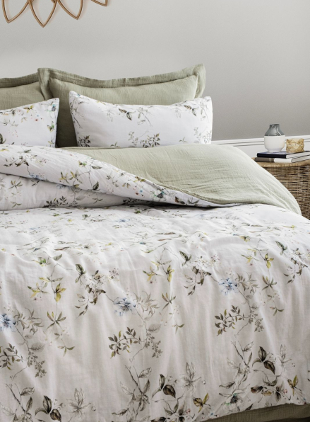 Постільна білизна Saheser Lusso Grazia євро 200х220 jacquard