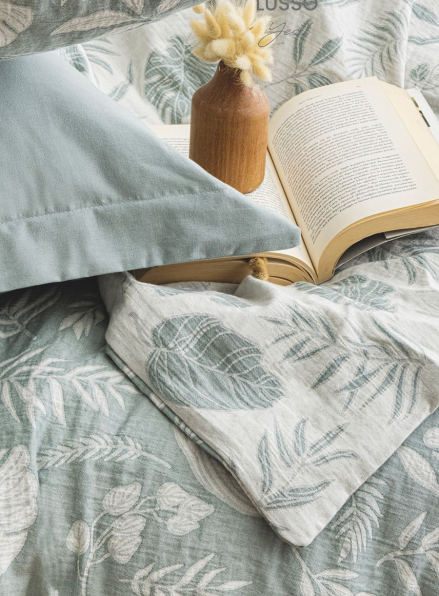 Постільна білизна Muslin Lusso Yesil (Євро, Туреччина)