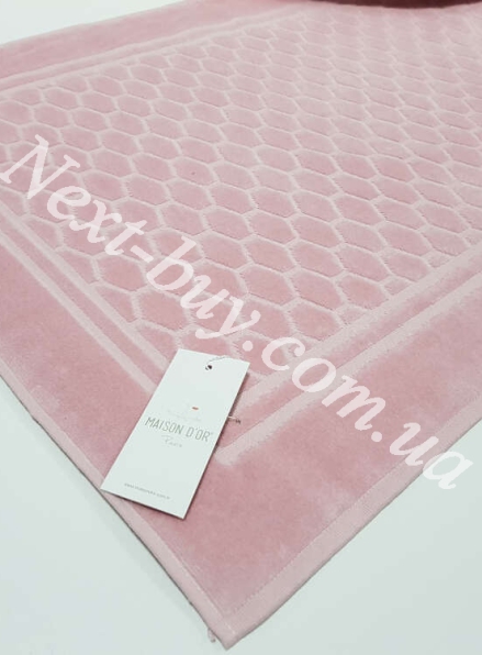 Килимок для підлоги натуральний Maison D`or Polyanna рожевий 60х100