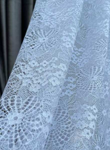 Тюль сітка з плетінням Cobweb сірий Туреччина