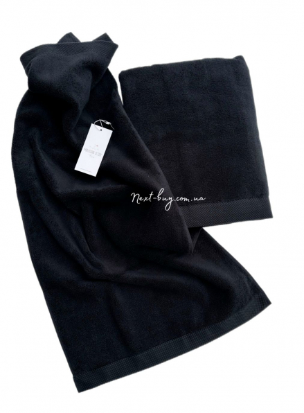 Махровое полотенце Maison D'or Artemis 50х100см black