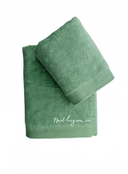 Maison D'or Artemis бавовняний рушник для обличчя 50х100см Sagla Green