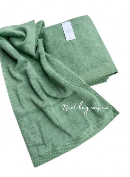 Maison D'or Artemis бавовняний рушник для обличчя 50х100см Sagla Green