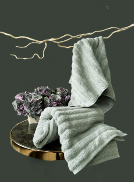 Махровое полотенце для бани Cestepe Ezgi 70х140 светло-зеленое Турция