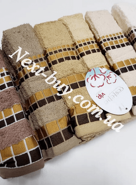 Cestepe Kare Vip Cotton набор банных полотенец 6шт. 70х140
