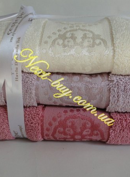 Набор банных полотенец Cestepe Orient micro Delux cotton Турция