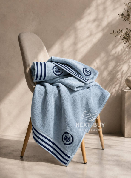 Maison D'or Delon Cotton blue-navy набір рушників для чоловіків