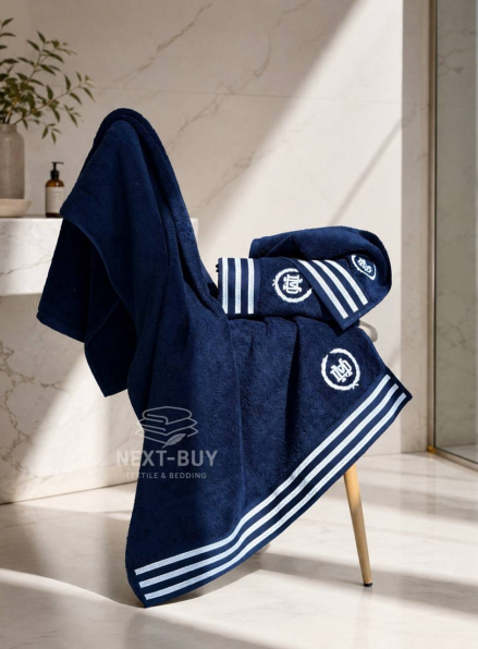Maison D'or Delon Cotton набір рушників для чоловіків темно-синій