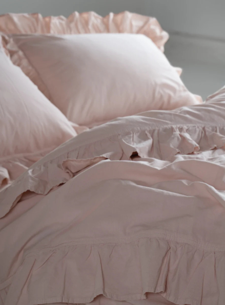 Ексклюзивна постільна білизна Limasso Exclusive Pristine 200x220 з вареної бавовни