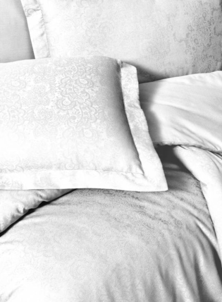 First Choice Sare White постельное белье сатин-жаккард полуторный 160х220