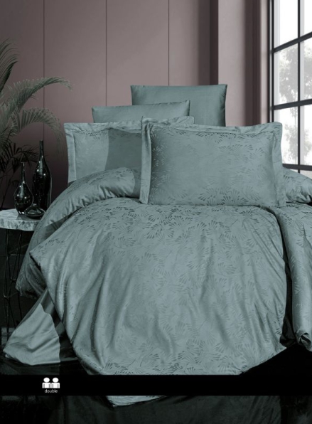 First Choice Wella Blue постельное белье сатин-жаккард полуторный 160х220
