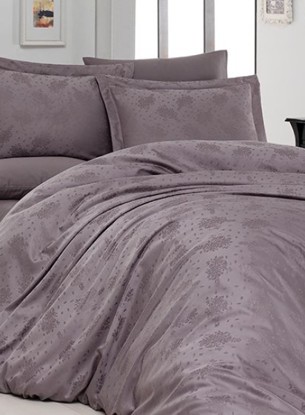 First Choice MARELDA LEYLAK(Lilac) постельное белье сатин-жаккард евро 200х220