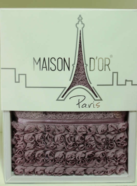 Махровий рушник Maison D'or Rosa 50х100см в коробці