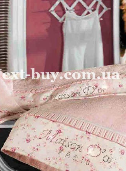 Набор бамбуковых полотенец Maison D'or Roses 3шт розовый