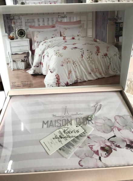 Maison Dor Fleur постільна білизна 200x220см сатин жаккард