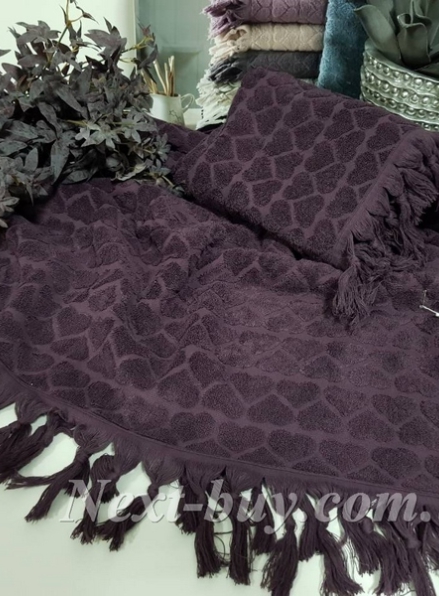 Maison D´or Gabrielle Towel набор полотенец 50х100 85х150 фиолетовый
