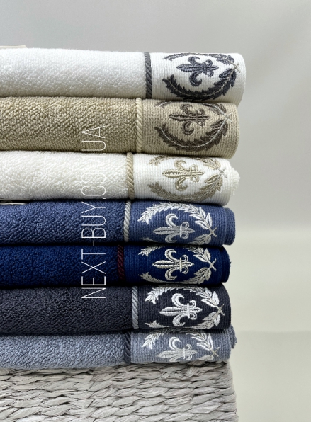 Maison D'or Seymour махровий банний рушник 85х150 см кремовий