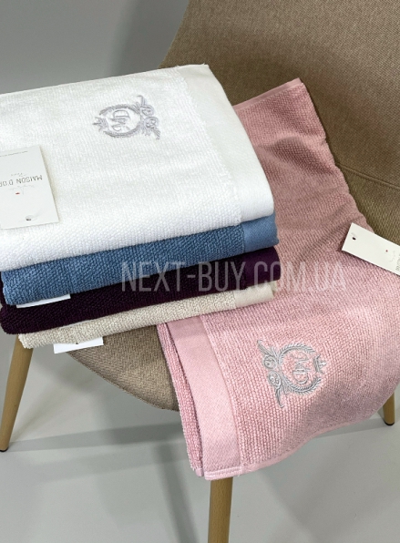 Maison D´or махровое полотенце для лица LUXFORD розовый