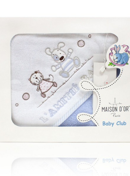 Maison D`or Lamite детское махровое полотенце - уголок с вышивкой