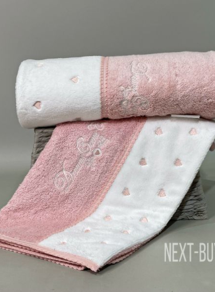 Maison D`or Lavoine махровое полотенце для сауны 85х150 розовое